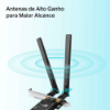 Imagem de ADAPTADOR WI-FI 6 PCIe TP-LINK BLUETOOTH 5.2 ARCHER TX20E AX1800
