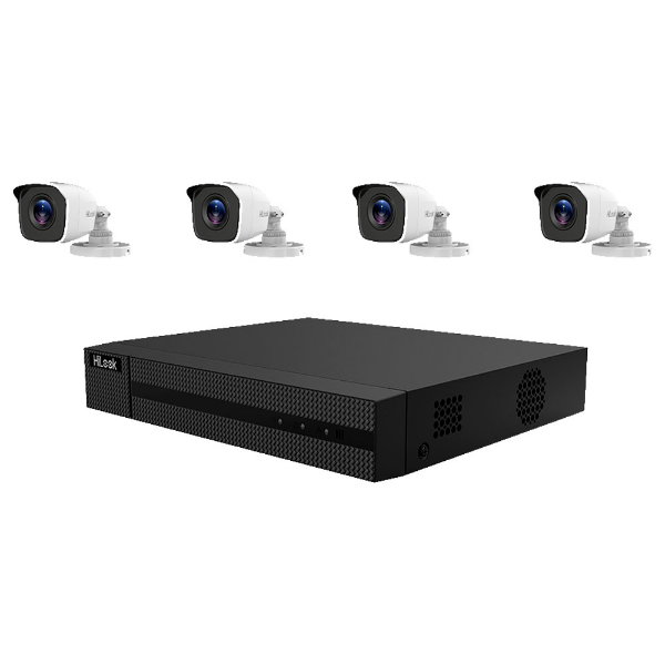 Imagem de KIT AN 1 DVR 4 CAMERAS TK-4142BH-MP HILOOK HIKVIISON