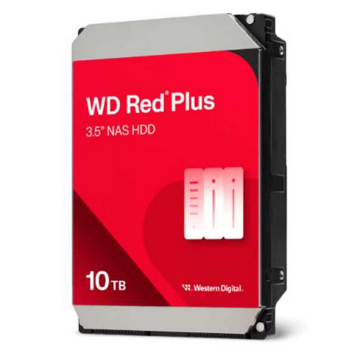 Mostrar detalhes de HDD WD RED PLUS 10 TB NAS PARA SERVIDOR 24X7 - WD100EFGX Imagem de HDD WD RED PLUS 10 TB NAS PARA SERVIDOR 24X7 - WD100EFGX