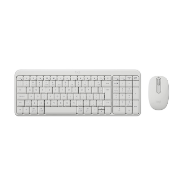Imagem de KIT MOUSE E TECLADO LOGITECH MK250 BRANCO BLUETOOTH/WIRELESS S/ FIO - 920-013517