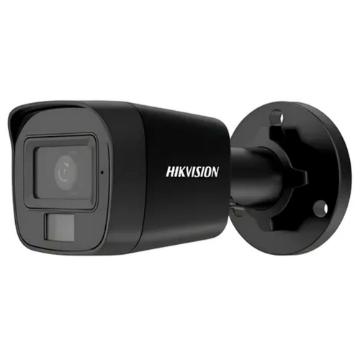 Imagem de Camera Hikvision IP Smart Hybrid Light 2MP Full HD Bullet 2.8mm IR 20m Mic Embutido IP67 Preta DS-2CD1021G2-LIU