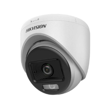 Imagem de Camera Hikvision Analogica ColorVu 2MP Full HD Turret 2.8mm IR 20m Mic Embutido DS-2CE70DF0T-LPFS