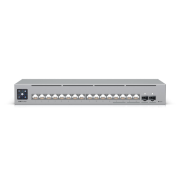Imagem de SWITCH UBIQUITI GERENCIAVEL L3 16 PORTAS SENDO 4 DE 2.5 GIGABIT + 02 SFP+ DE 10GB USW-PRO-MAX-16-BR
