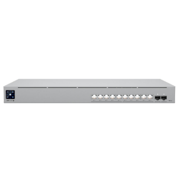 Imagem de SWITCH UBIQUITI GERENCIAVEL L3 10 PORTAS 10GBE+ 02 SFP+ DE 10GB USW-PRO-XG-10-POE-BR