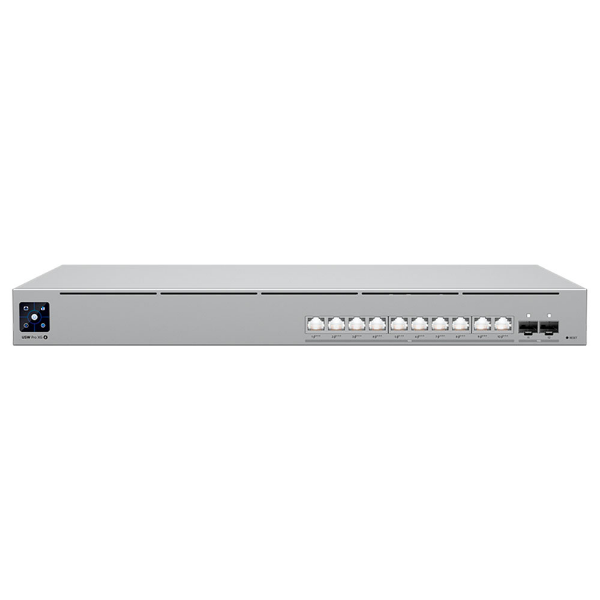 Imagem de SWITCH UBIQUITI GERENCIAVEL L3 10 PORTAS 10GBE+ 02 SFP+ DE 10GB USW-PRO-XG-10-POE-BR