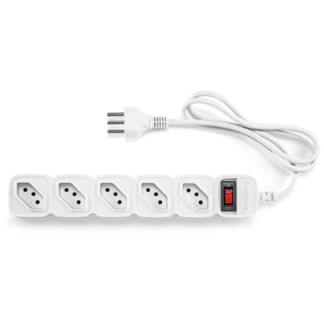 Mostrar detalhes de FILTRO DE LINHA INTELBRAS 5T EPE 205 CABO 1M BRANCO 4824200 Imagem de FILTRO DE LINHA INTELBRAS 5T EPE 205 CABO 1M BRANCO 4824200
