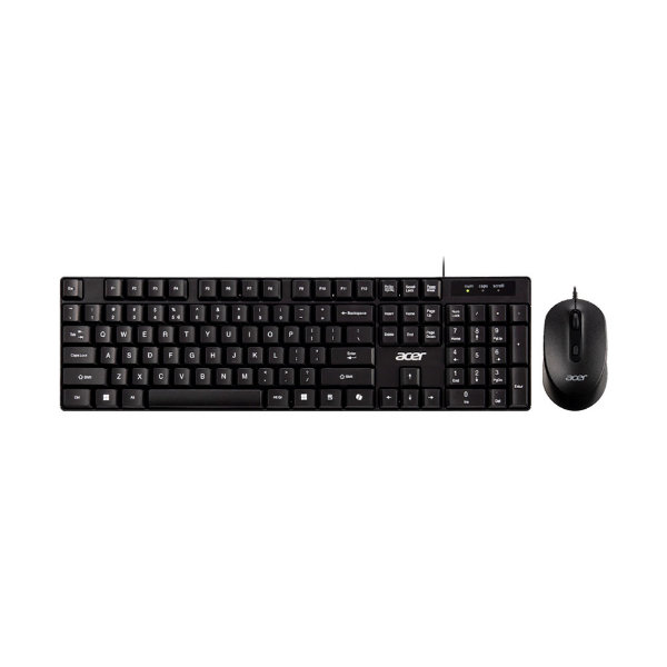 Imagem de KIT MOUSE E TECLADO ACER OFFICE USB PRETO OCC300