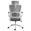 Imagem de CADEIRA OFFICE REDRAGON HELA CINZA/BRANCO C214-W