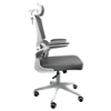 Imagem de CADEIRA OFFICE REDRAGON HELA CINZA/BRANCO C214-W