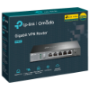 Imagem de ROTEADOR LOAD BALANCE VPN MULTI-WAN ER605 TP-LINK GIGABIT SAFESTREAM