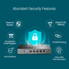 Imagem de ROTEADOR LOAD BALANCE VPN MULTI-WAN ER605 TP-LINK GIGABIT SAFESTREAM