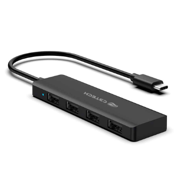 Mostrar detalhes de HUB USB C3TECH 2.0 4 PORTAS USB-USBC PRETO HU-C230BK Imagem de HUB USB C3TECH 2.0 4 PORTAS USB-USBC PRETO HU-C230BK