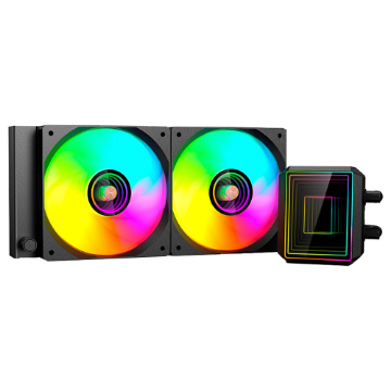Mostrar detalhes de WATER COOLER C3TECH 240MM FC-W240BKV2 PRETO ARGB Imagem de WATER COOLER C3TECH 240MM FC-W240BKV2 PRETO ARGB