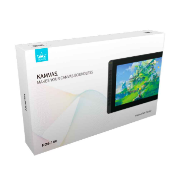 Mostrar detalhes de MESA DIGITALIZADORA RDS160-K HUION KAMVAS - TAMANHO 16", TELA FULL HD, COM 10 BOTOES PROGRAMAVEIS Imagem de MESA DIGITALIZADORA RDS160-K HUION KAMVAS - TAMANHO 16", TELA FULL HD, COM 10 BOTOES PROGRAMAVEIS