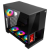 Imagem de GABINETE GAMER REDRAGON ETERNAL PRO COM TELA LCD SEM FAN PRETO CA-613B