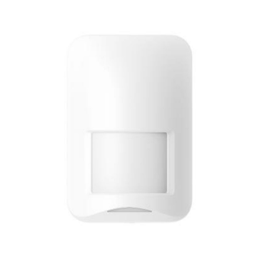 Imagem de SENSOR DE ALARME PASSIVO IVP PIR SEM FIO AX HOME 868MHz PET 24KG / EN G2 / COM BATERIA / DS-PD201P10-WE HIKVISION