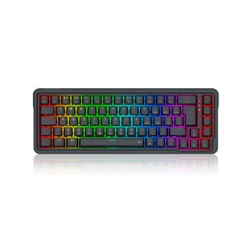 Mostrar detalhes de TECLADO REDRAGON MECANICO GAMER NOVA RGB PRETO USB-C K709-RGB (PT). Imagem de TECLADO REDRAGON MECANICO GAMER NOVA RGB PRETO USB-C K709-RGB (PT).
