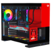 Imagem de GABINETE GAMER REDRAGON ETERNAL PRO COM TELA LCD SEM FAN PRETO E VERMELHO CA-613BR