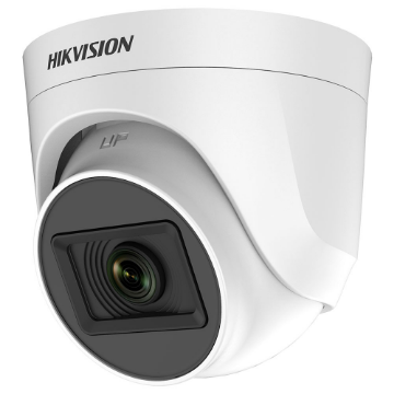 Imagem de Camera Hikvision Analogica 2MP Full HD Turret 2.8mm EXIR Smart IR 20m DS-2CE76D0T-EXIPF