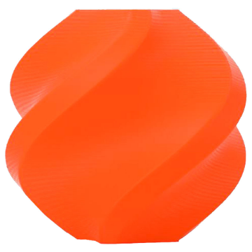 Imagem de FILAMENTO BAMBU LAB PLA TOUGH+ LARANJA COM CARRETEL REUTILIZAVEL, 1,75MM -  A10-A0-1.75-1000-SPL