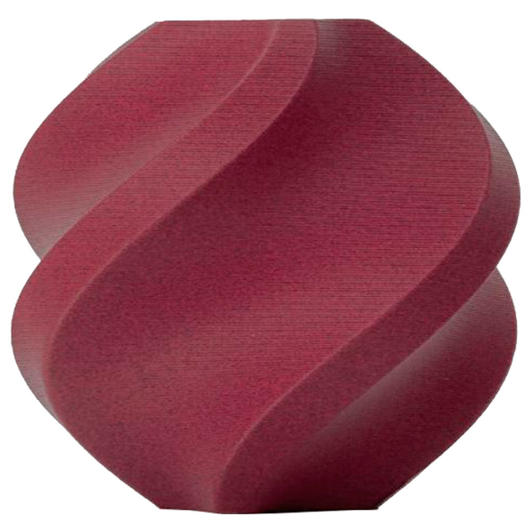Imagem de FILAMENTO BAMBU LAB PLA-CF BURGUNDY RED COM CARRETEL REUTILIZAVEL 1,75MM -  A50-R4-1.75-1000-SPL