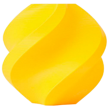 Imagem de FILAMENTO BAMBU LAB PLA LITE AMARELO COM CARRETEL REUTILIZAVEL, 1,75MM - A18-Y0-1.75-1000-SPL