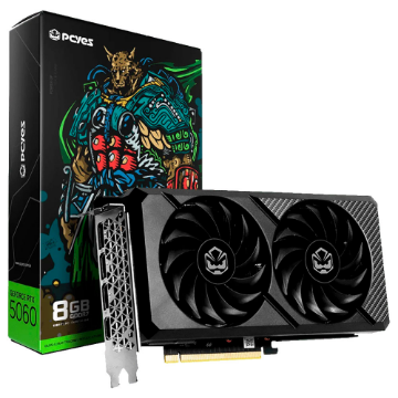 Mostrar detalhes de PLACA DE VIDEO PCYES GEFORCE RTX 5060 8GB GDDR7 128BITS PVRTX5060B2F128 Imagem de PLACA DE VIDEO PCYES GEFORCE RTX 5060 8GB GDDR7 128BITS PVRTX5060B2F128