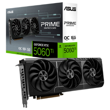 Mostrar detalhes de PLACA DE VIDEO ASUS GEFORCE RTX 5060 TI OC PRIME 16GB GDDR7 128BITS 90YV0MH2-M0NA00 Imagem de PLACA DE VIDEO ASUS GEFORCE RTX 5060 TI OC PRIME 16GB GDDR7 128BITS 90YV0MH2-M0NA00