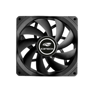 Mostrar detalhes de COOLER PARA GABINETE C3TECH F9-200BK 120MM Imagem de COOLER PARA GABINETE C3TECH F9-200BK 120MM