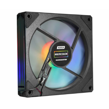 Mostrar detalhes de COOLER PARA GABINETE K-MEX PRETO AAXAF1 MULTICOLOR 120MM Imagem de COOLER PARA GABINETE K-MEX PRETO AAXAF1 MULTICOLOR 120MM