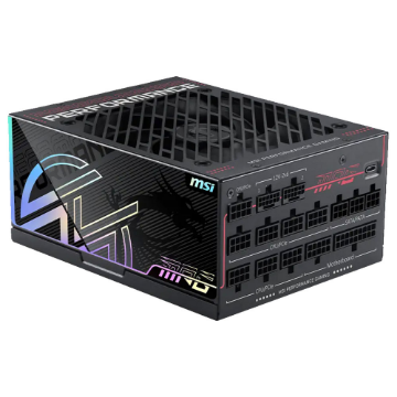 Imagem de FONTE DE ALIMENTACAO MSI 1300W MPG AI1300TS PCIE5 80 PLUS TITANIUM FULL MODULAR ATX 3.0 PCIE 5.0 306