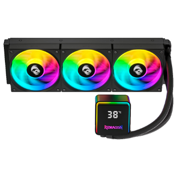 Mostrar detalhes de WATER COOLER REDRAGON 360MM ARGB PRETO CCW-3017 Imagem de WATER COOLER REDRAGON 360MM ARGB PRETO CCW-3017