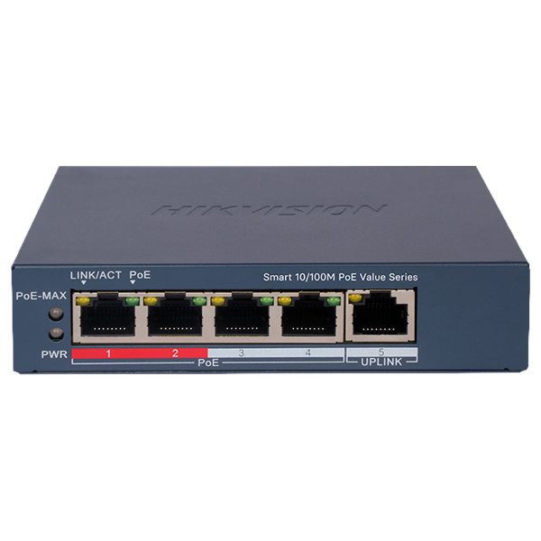 Imagem de SWITCH DS-3E1105P-EI/M V2 HIKVISION