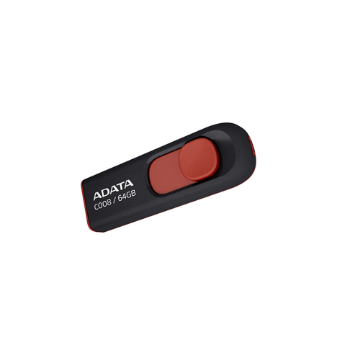 Mostrar detalhes de PEN DRIVE ADATA AC008 64GB PRETO/VERMELHO AC008-64G-RKD Imagem de PEN DRIVE ADATA AC008 64GB PRETO/VERMELHO AC008-64G-RKD