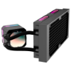 Imagem de WATER COOLER KALKAN DELTA 240MM ARGB PRETO KLK00050