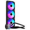 Imagem de WATER COOLER KALKAN AURA LITE 360MM ARGB PRETO KLK00099