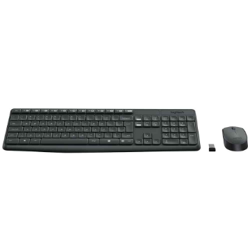 Mostrar detalhes de KIT MOUSE E TECLADO LOGITECH MK235 SEM FIO PRETO Imagem de KIT MOUSE E TECLADO LOGITECH MK235 SEM FIO PRETO