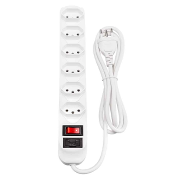 Mostrar detalhes de FILTRO DE LINHA INTELBRAS 6T EPE 1006 CABO 1,5M BRANCO 4824002 Imagem de FILTRO DE LINHA INTELBRAS 6T EPE 1006 CABO 1,5M BRANCO 4824002