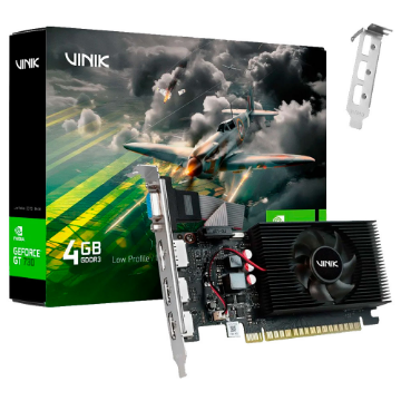 Mostrar detalhes de PLACA DE VIDEO VINIK GEFORCE GT 730 4GB DDR3 64BITS GPUK7304GBLP4PH3 Imagem de PLACA DE VIDEO VINIK GEFORCE GT 730 4GB DDR3 64BITS GPUK7304GBLP4PH3