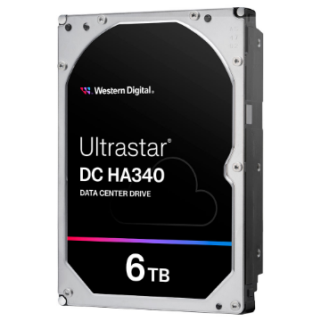 Imagem de HDD WD ULTRASTAR HA340 SATA 6TB PARA DATA CENTER - 0B47077