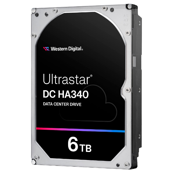 Imagem de HDD WD ULTRASTAR HA340 SATA 6TB PARA DATA CENTER - 0B47077