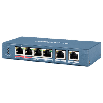 Mostrar detalhes de SWITCH DS-3E0106HP HIKVISION Imagem de SWITCH DS-3E0106HP HIKVISION