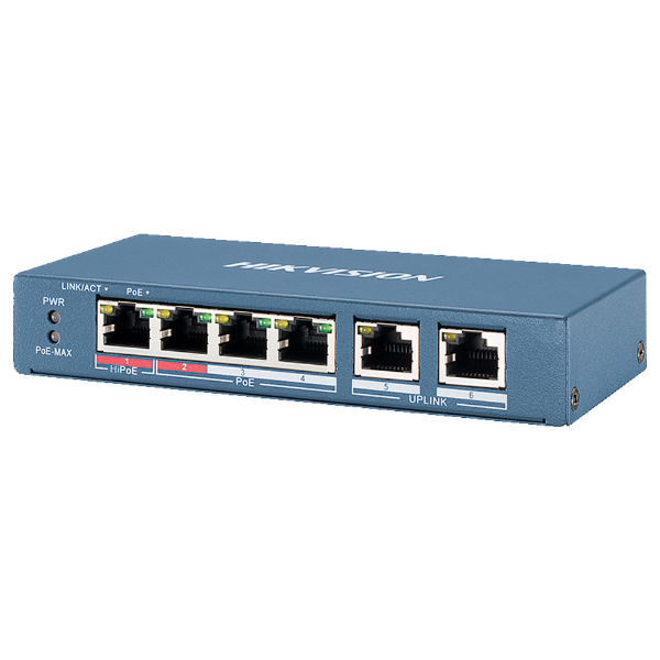Imagem de SWITCH DS-3E0106HP HIKVISION
