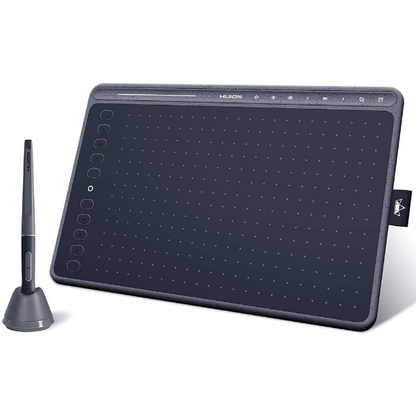 Imagem de MESA DIGITALIZADORA HUION INSPIROY HS611 SPACE GREY