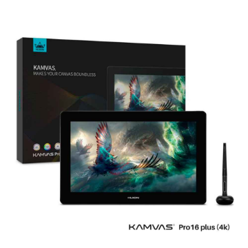 Mostrar detalhes de MESA DIGITALIZADORA GT1562-G HUION KAMVAS PLUS - TAMANHO 16", TELA UHD 4K (COR CINZA ESCURO) Imagem de MESA DIGITALIZADORA GT1562-G HUION KAMVAS PLUS - TAMANHO 16", TELA UHD 4K (COR CINZA ESCURO)