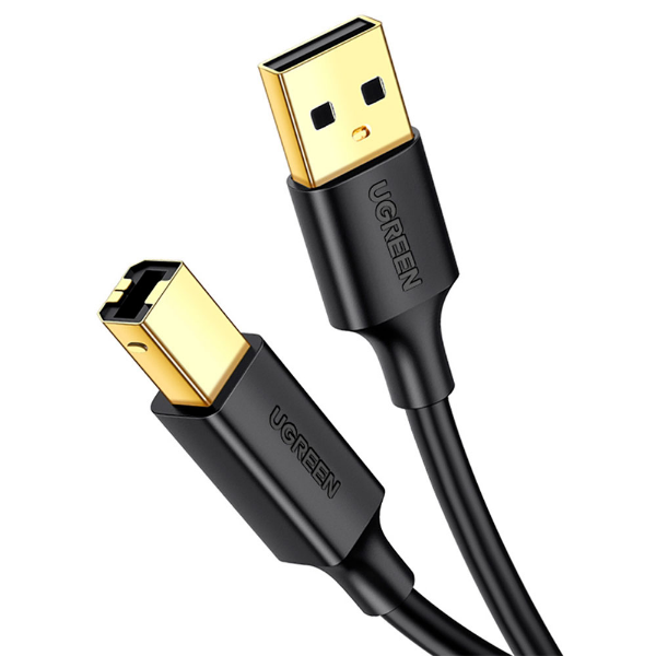 Imagem de CABO DE IMPRESSAO UGREEN USB-A PARA USB-B DE 2M - US135