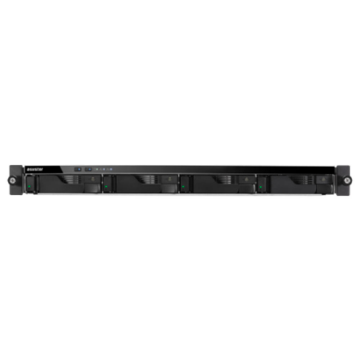 Imagem de STORAGE NAS ASUSTOR RACK S/HD 4 BAIAS INTEL ATOM C3538 2 PORTAS LAN 1GB E 2 2.5GB - AS6504RS-BR