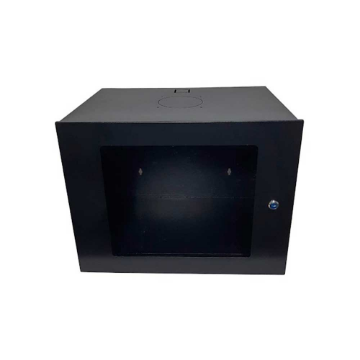 Imagem de RACK PADRAO 19" 8U X 350MM PRETO VISOR DE ACRILICO GFORCE 780