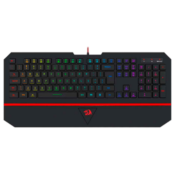 Imagem de TECLADO REDRAGON MEMBRANA GAMER RGB PRETO KARURA 2 K502RGB (PT)