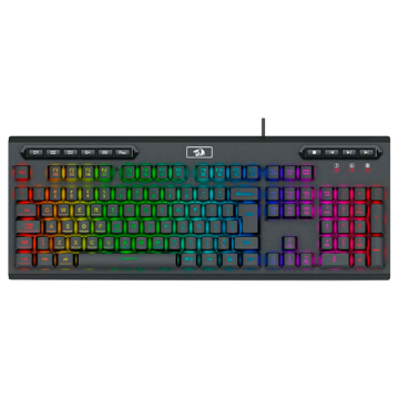 Imagem de TECLADO REDRAGON MEMBRANA GAMER ADITYA RGB K513-RGB PT